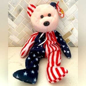 Beanie Baby Bear - Spangle.